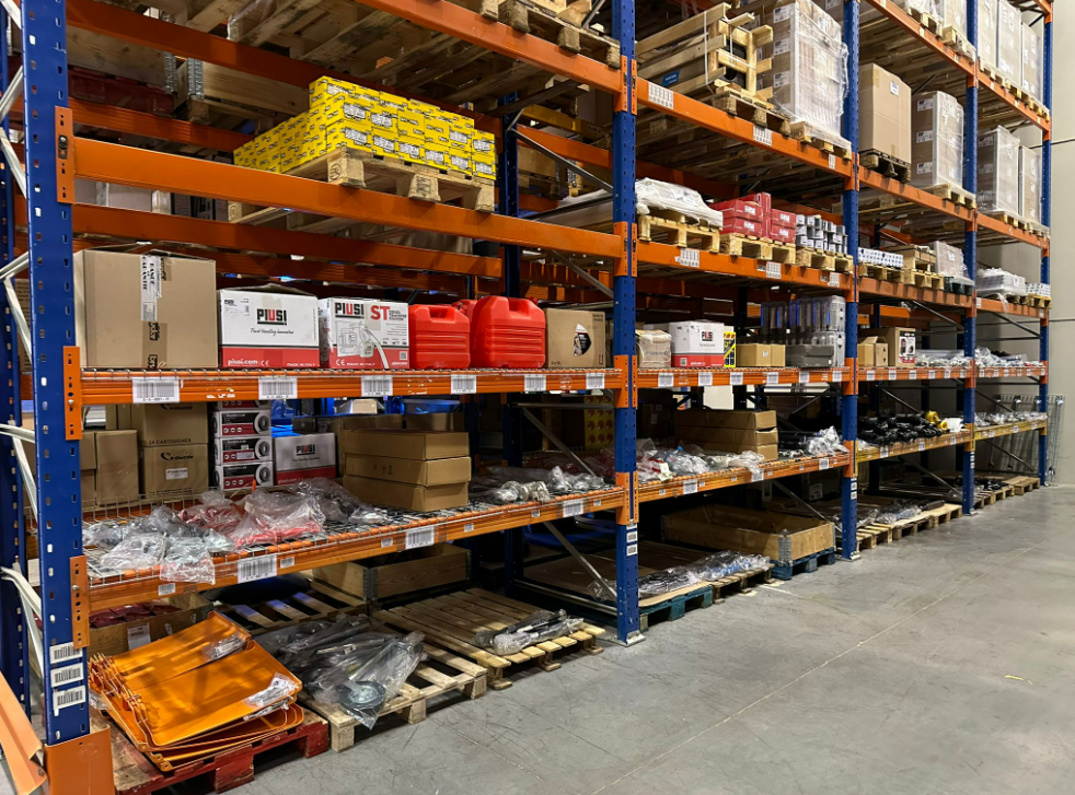 Stock pièces détachées agricoles en espagne